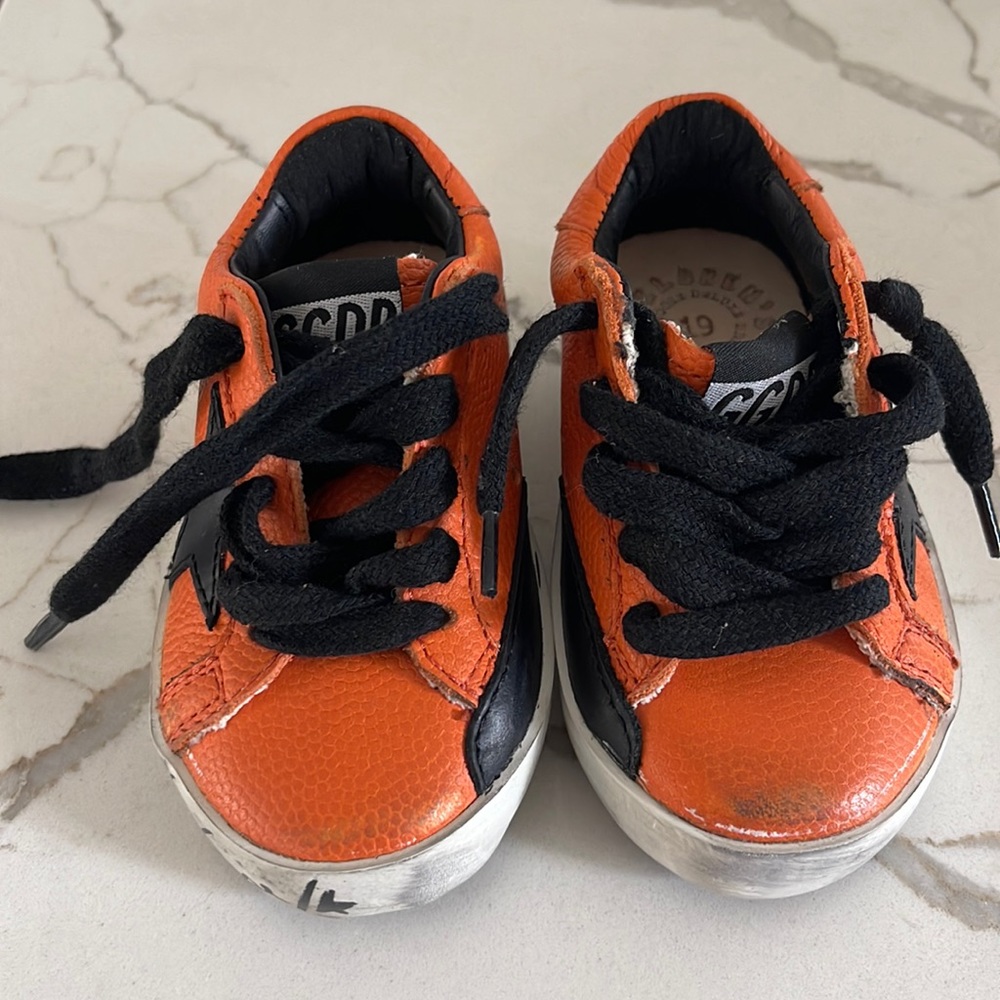 Golden goose sneakers for babies size 19
